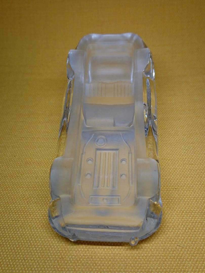 【美品】モデルカー　クリスタル　置物　インテリア　工芸品　美術品　A4013