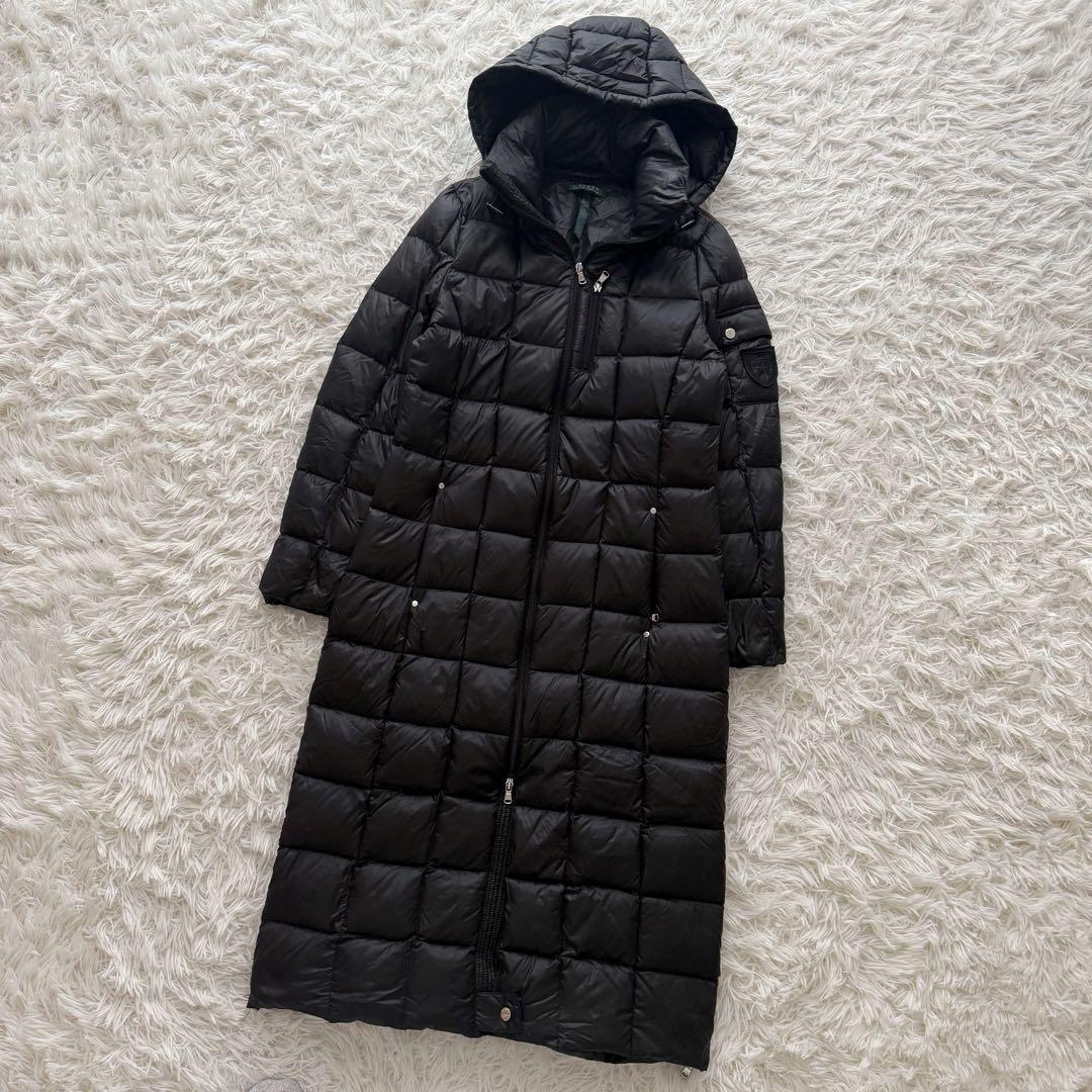 2WAY⭐︎LAUREN RALPH LAUREN ダウンロングコート ブラックS