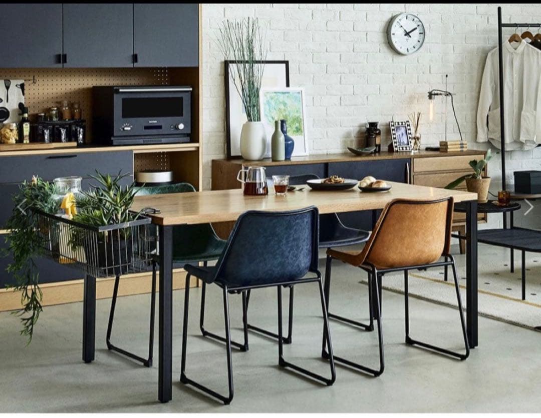 難有】関家具 ノットアンティークス ログチェア クラッシュゲート ブラック