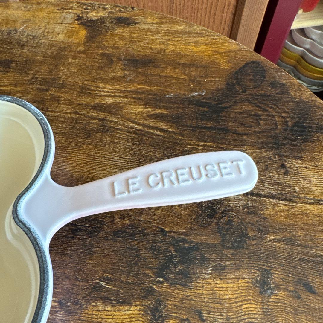 新品未使用 ル・クルーゼ スキレットダムール16cm シェルピンク　ハート型