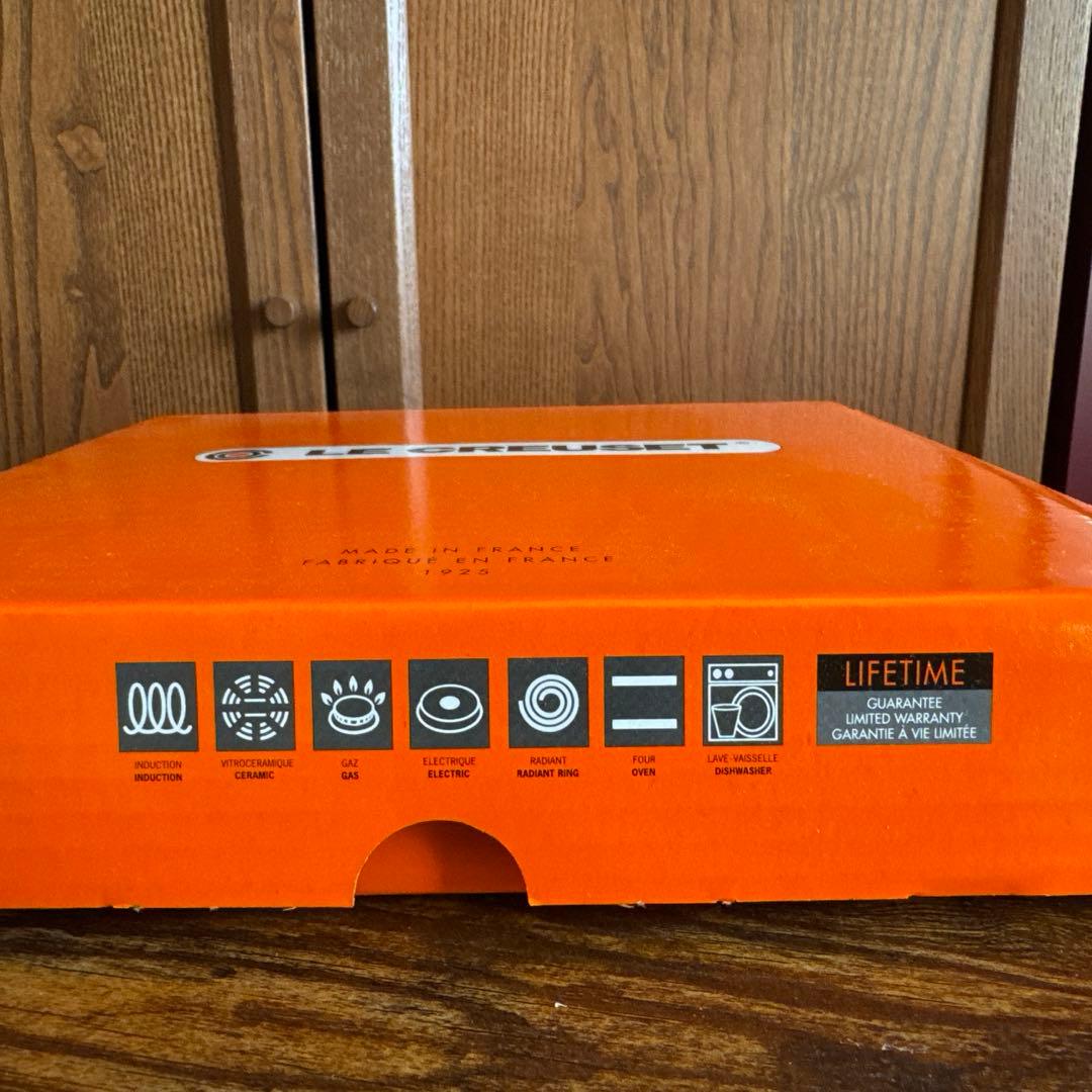 新品未使用 ル・クルーゼ スキレットダムール16cm シェルピンク　ハート型