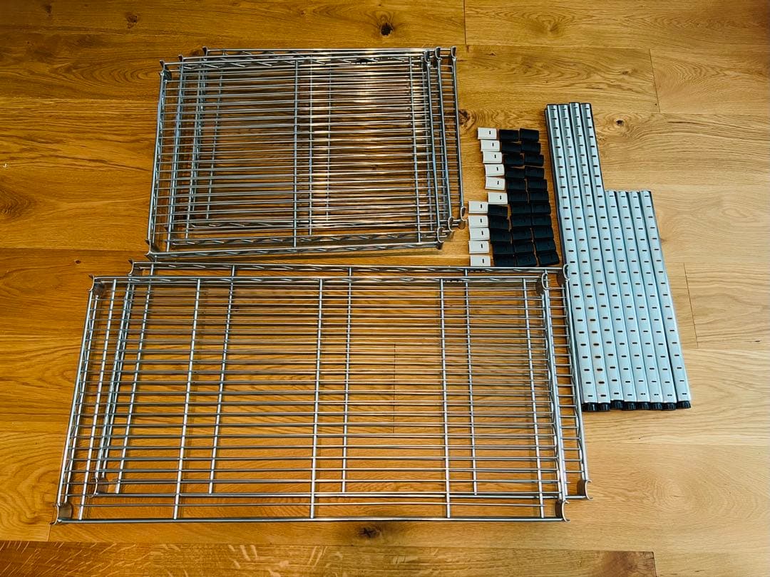 【激レア品】luminous plus スチールラック棚板3枚＆2枚セット