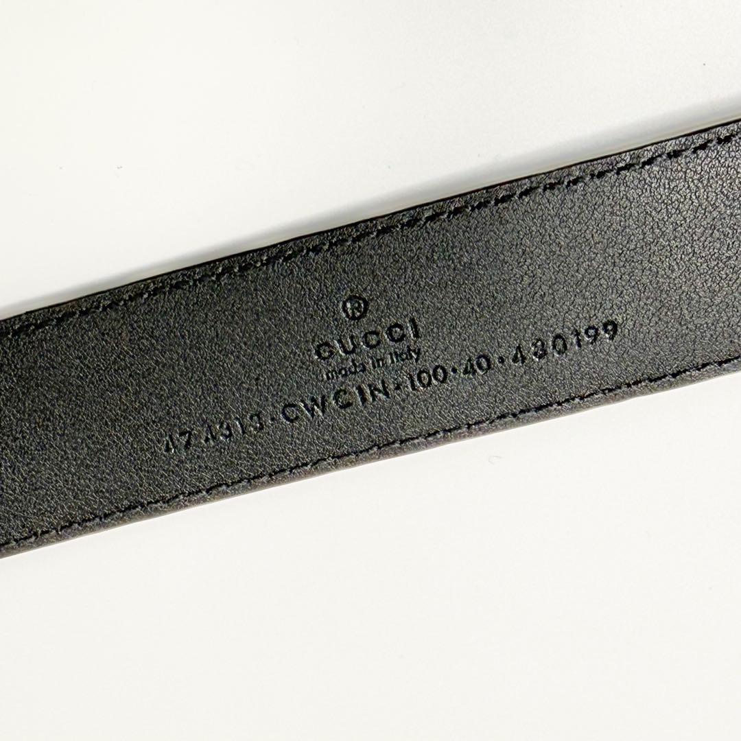GUCCI グッチ GG ベルト ブラック CWC1N C542