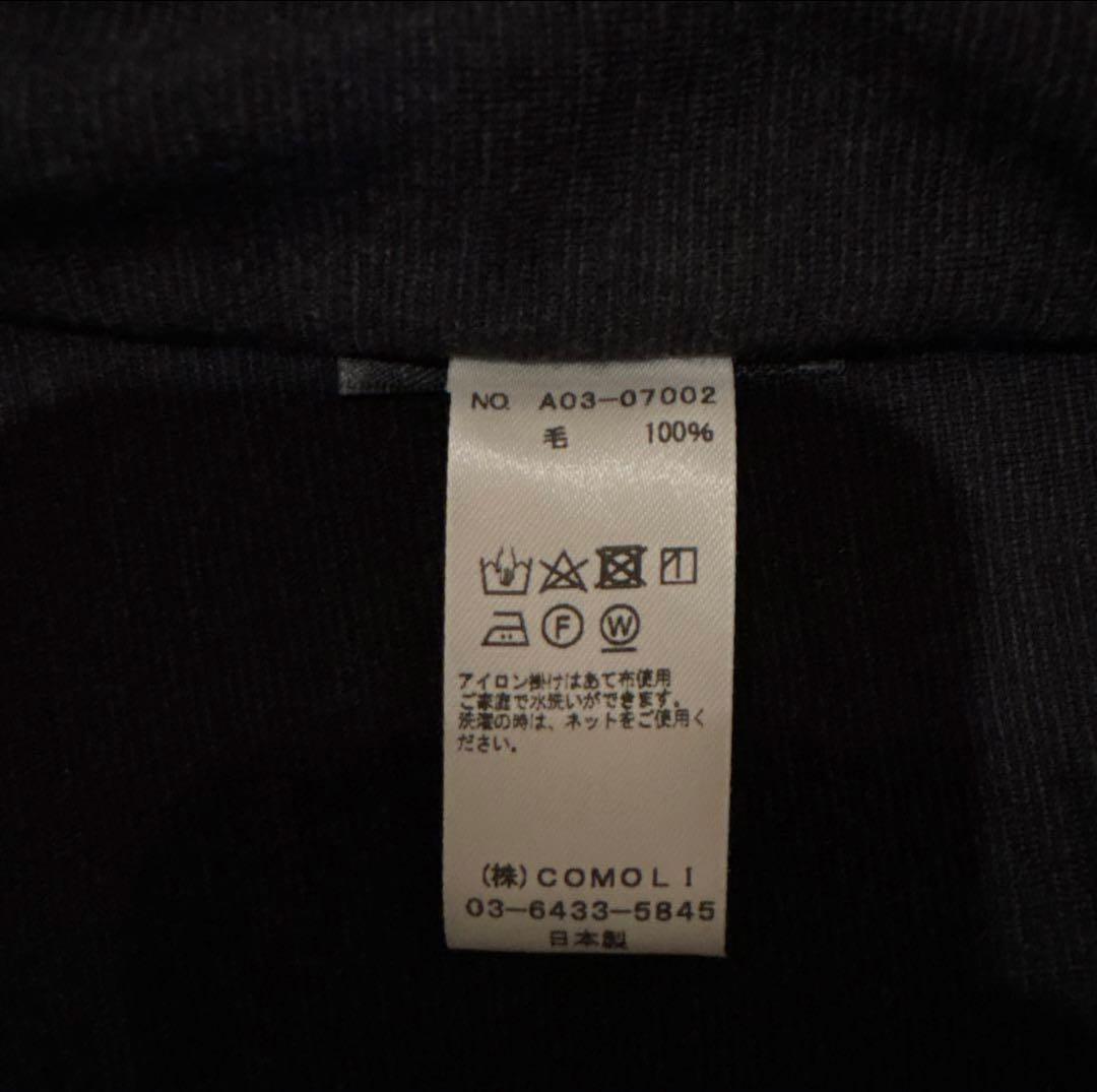 COMOLI 24AW ウール天竺 ネックウォーマー