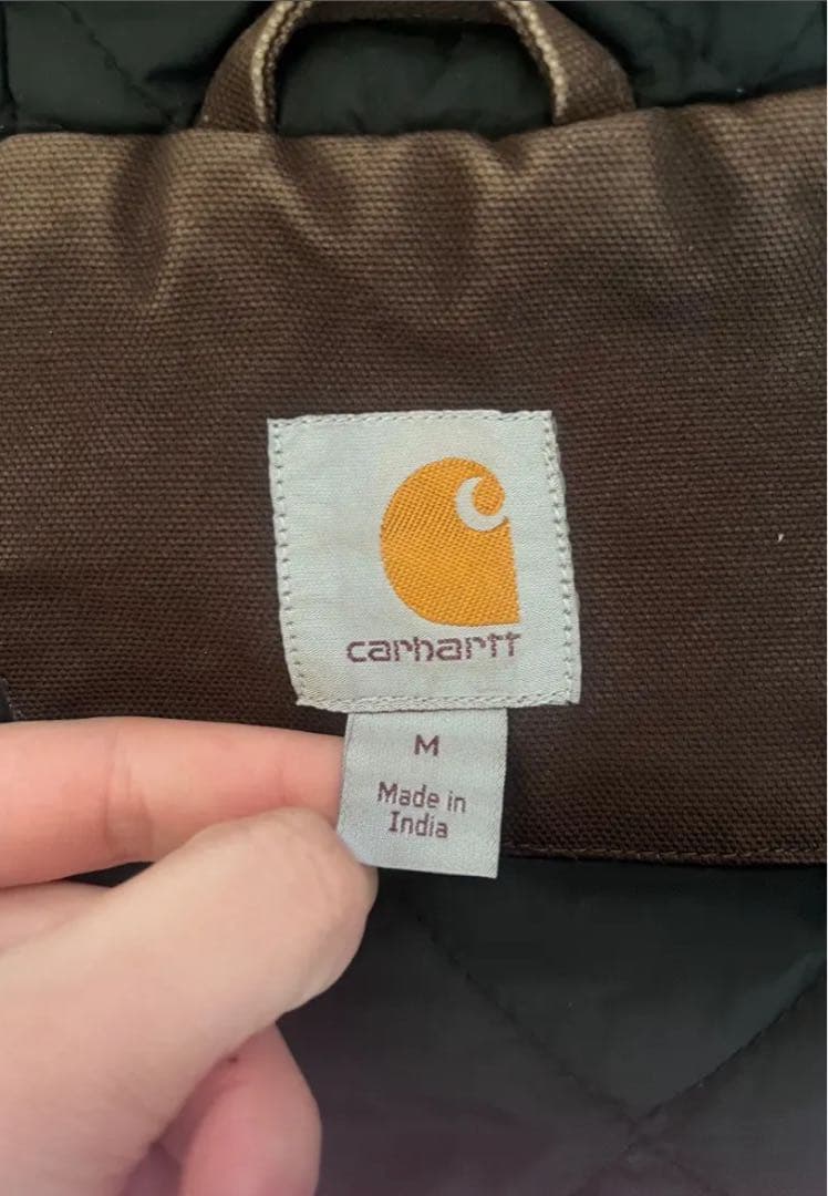 carhartt ブラウン フードジャケット M