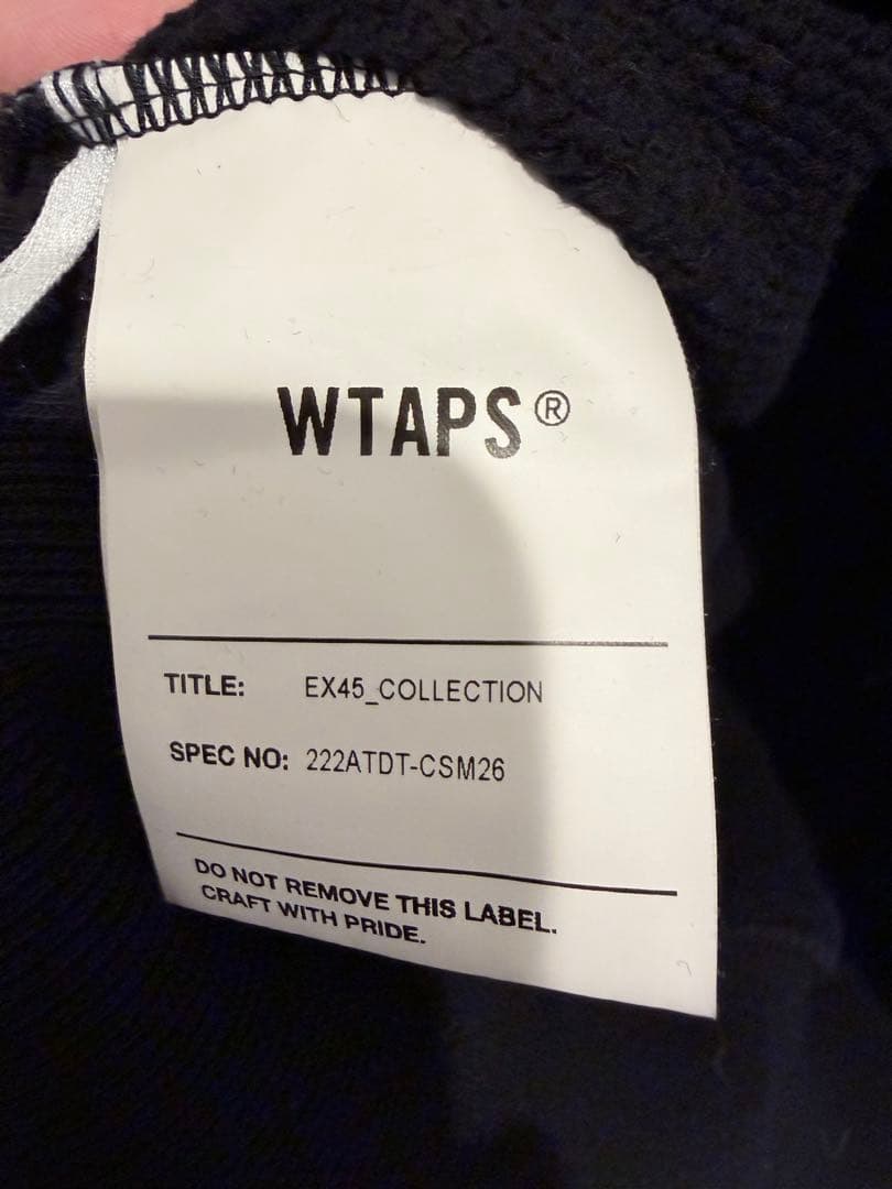 WTAPS クロスボーン刺繍 プルオーバーパーカー サイズ01