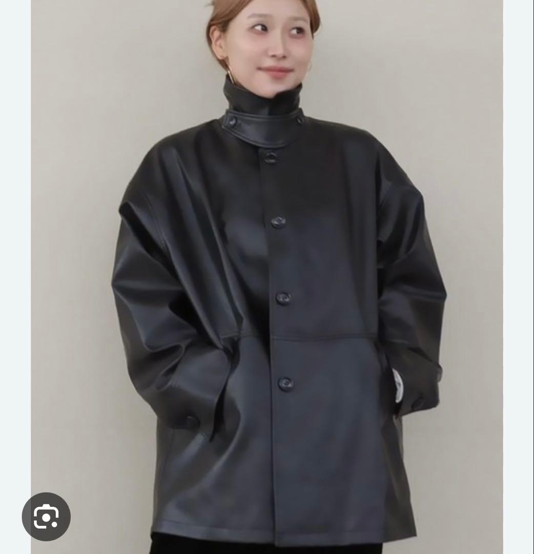 【完売品】HEILIS 3WAYヴィンテージライクフェイクレザージャケット