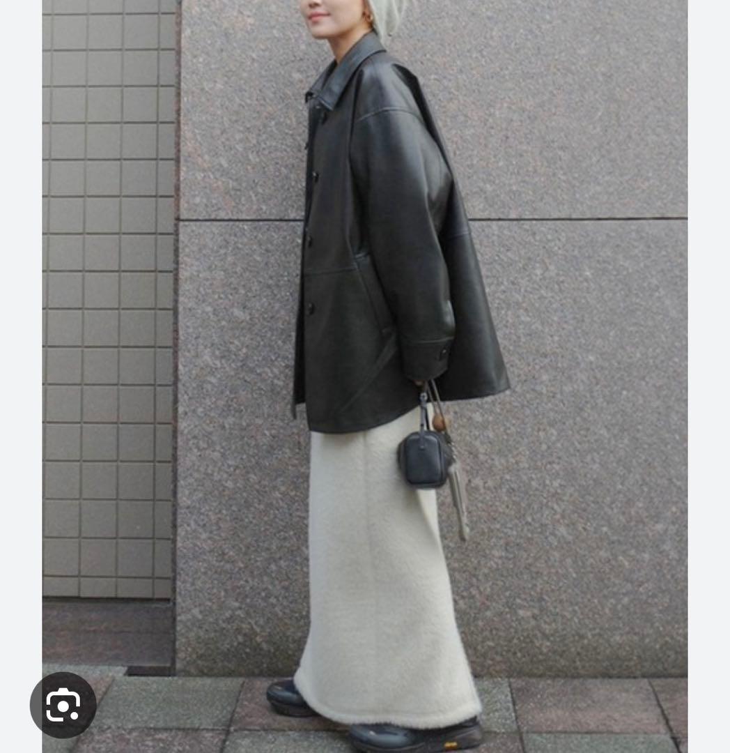 【完売品】HEILIS 3WAYヴィンテージライクフェイクレザージャケット