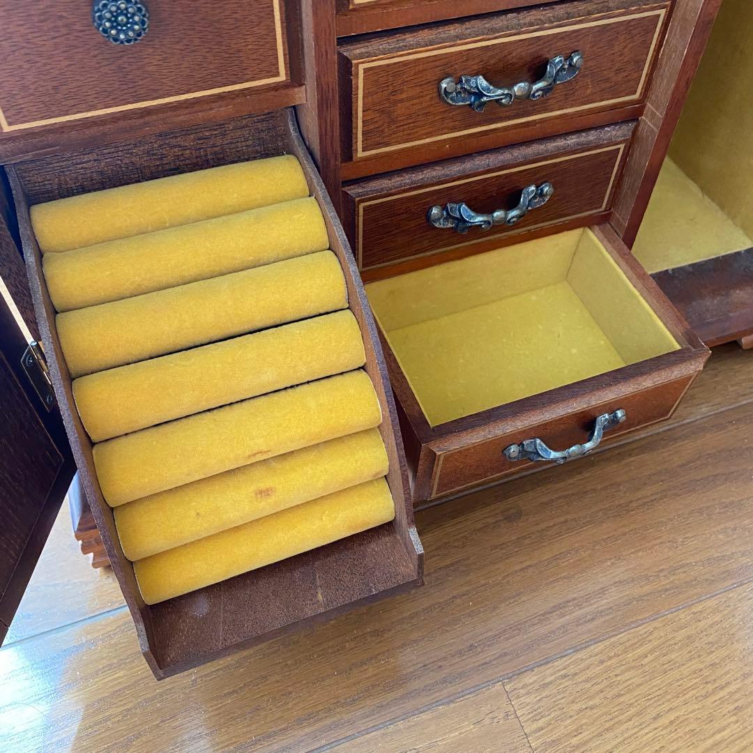 アンティーク　アクセサリー　ボックス