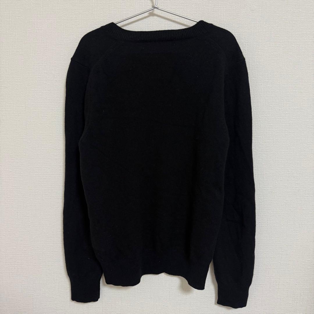 COMME des GARÇONS PLAY 黒 セーター S