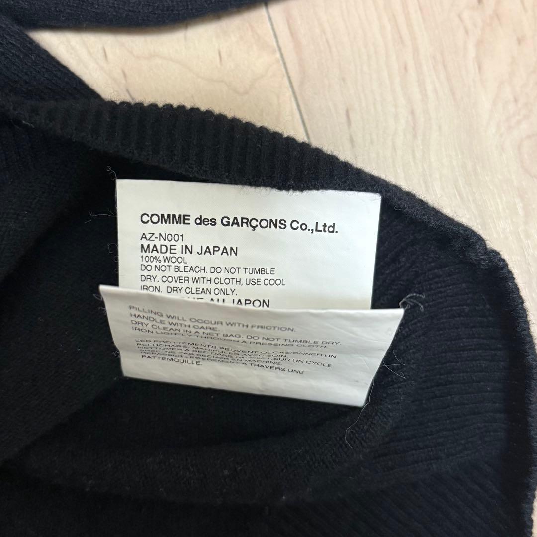 COMME des GARÇONS PLAY 黒 セーター S