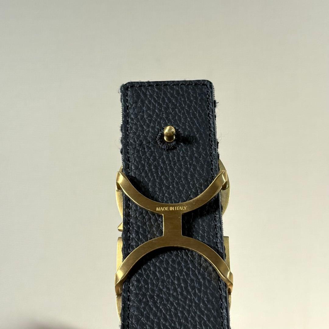 未使用級　Christian Dior CDロゴバックル　トロッター　ベルト95