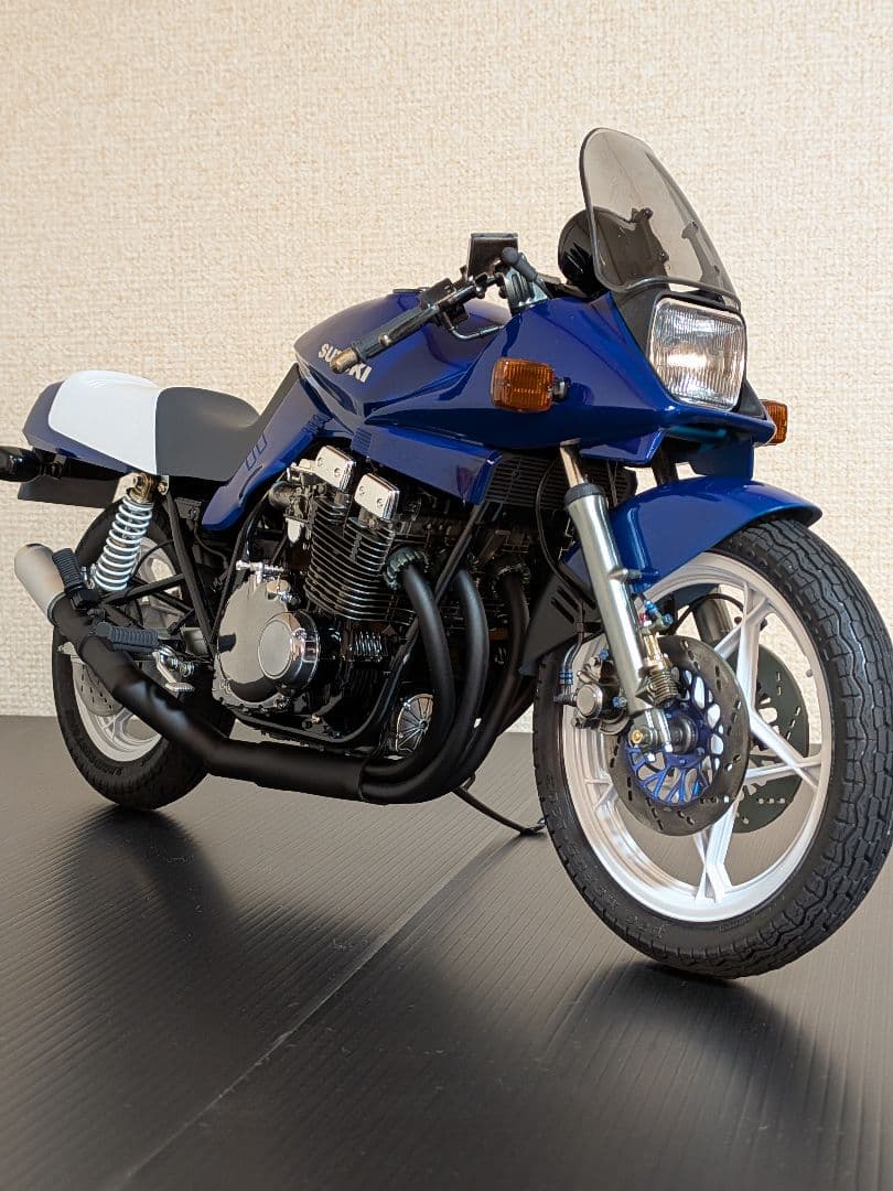 『メル64289』タミヤ1/6スズキGSX1100Sカタナ完成品カスタム