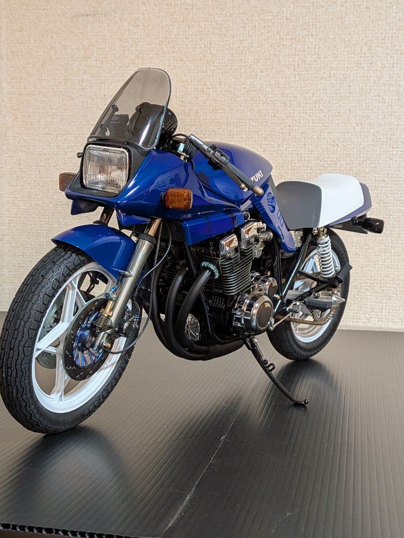 『メル64289』タミヤ1/6スズキGSX1100Sカタナ完成品カスタム