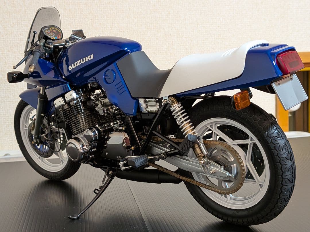 『メル64289』タミヤ1/6スズキGSX1100Sカタナ完成品カスタム
