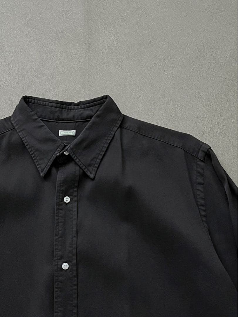 A.PRESSE Shirt BLACK サイズ3