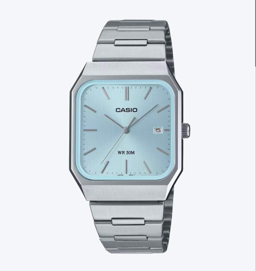 【26日1:00まで】CASIO MTP-B185D 2A2VDF アイスブルー
