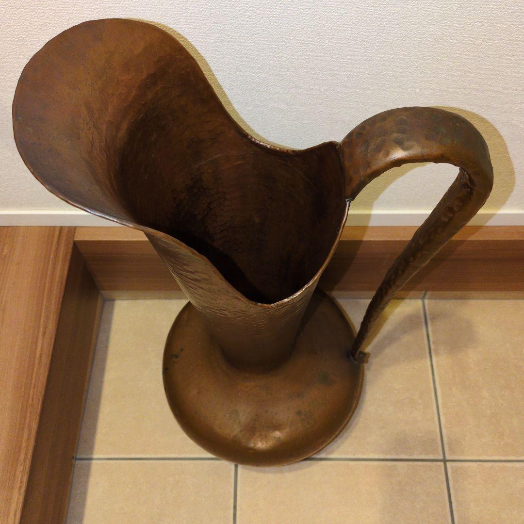 イタリア　Lilium社製　銅製ヴィンテージ傘立て　フラワースタンド