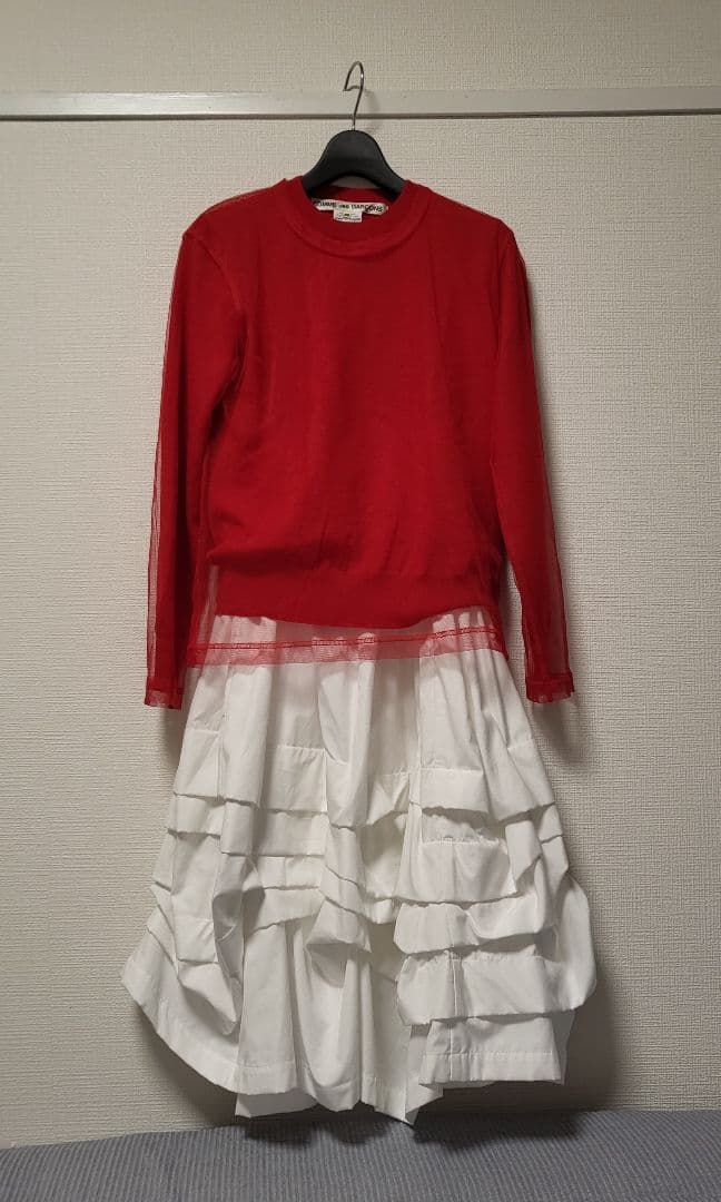 美品COMME des GARCONS GIRL綿スカート