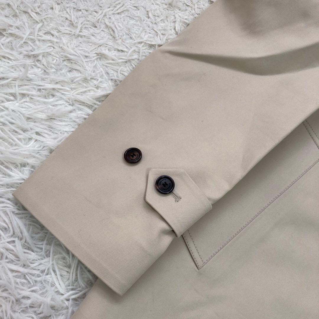 《良品》 BURBERRY ステンカラーコート ベージュ 52 シンプル
