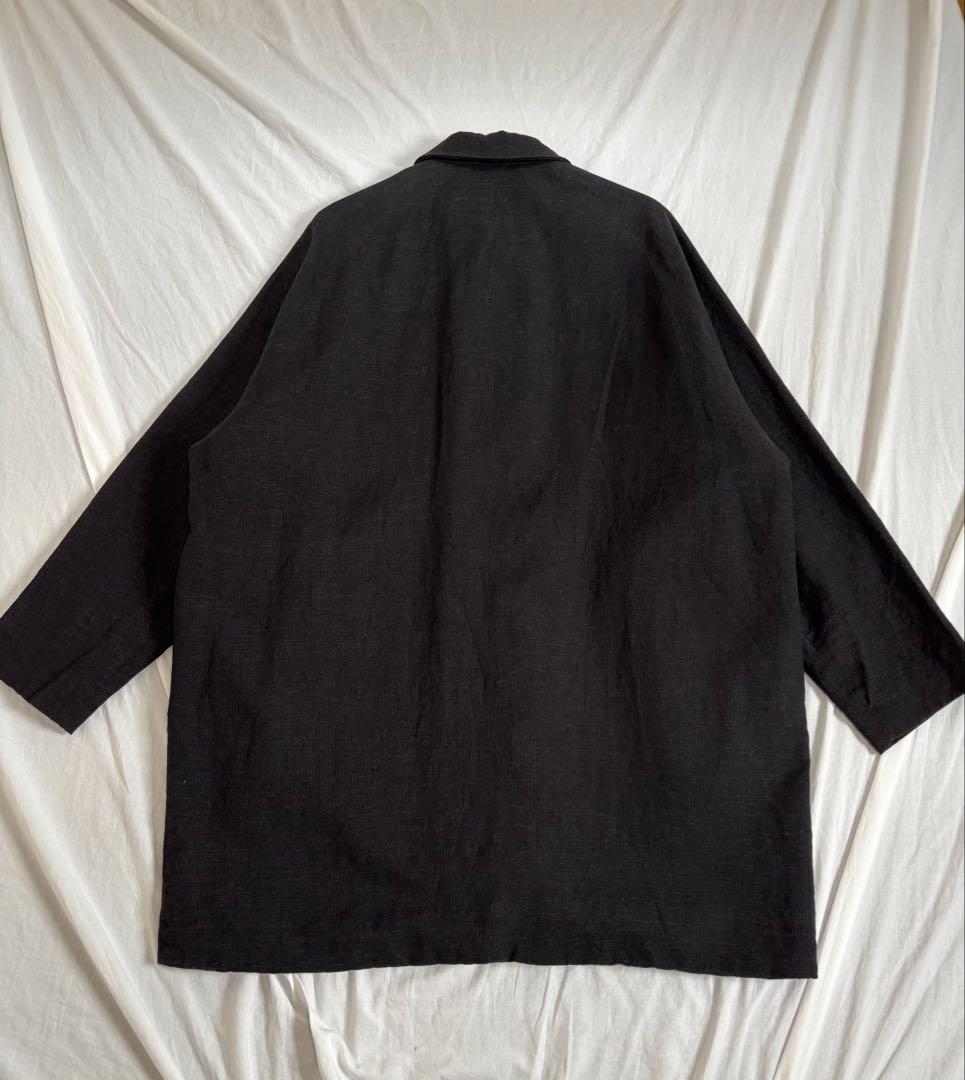 casey casey ROTHERDAM COAT ウールリネン コート 美品