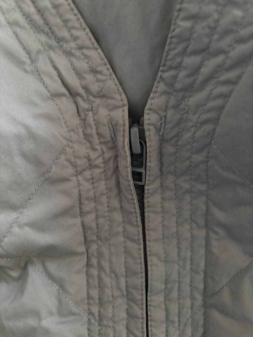 solamonat poche ダウンキルトコート　水色
