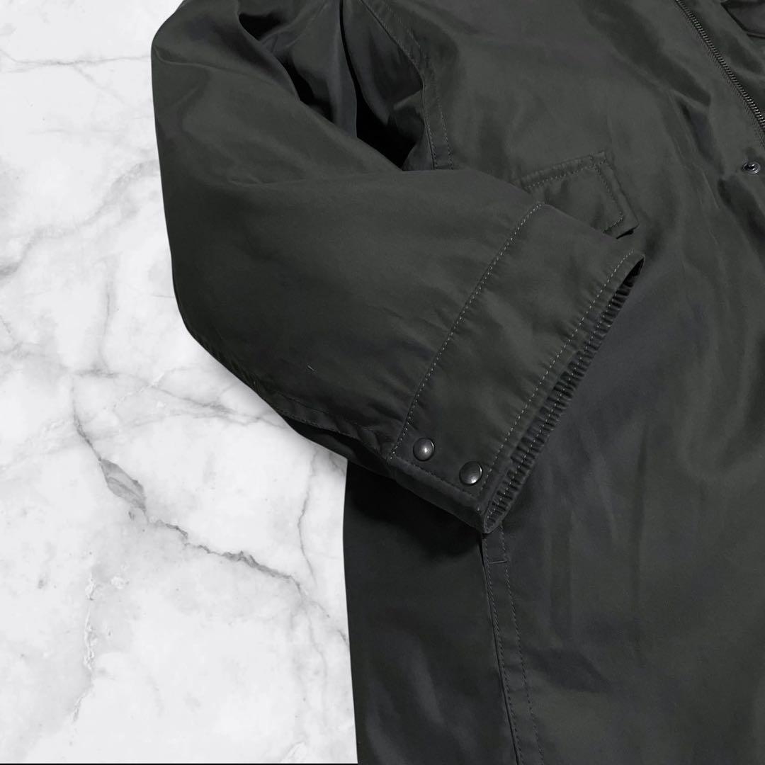 【美品】ダーバン ステンカラー ダウンコート ジャケット ブラウン サイズL