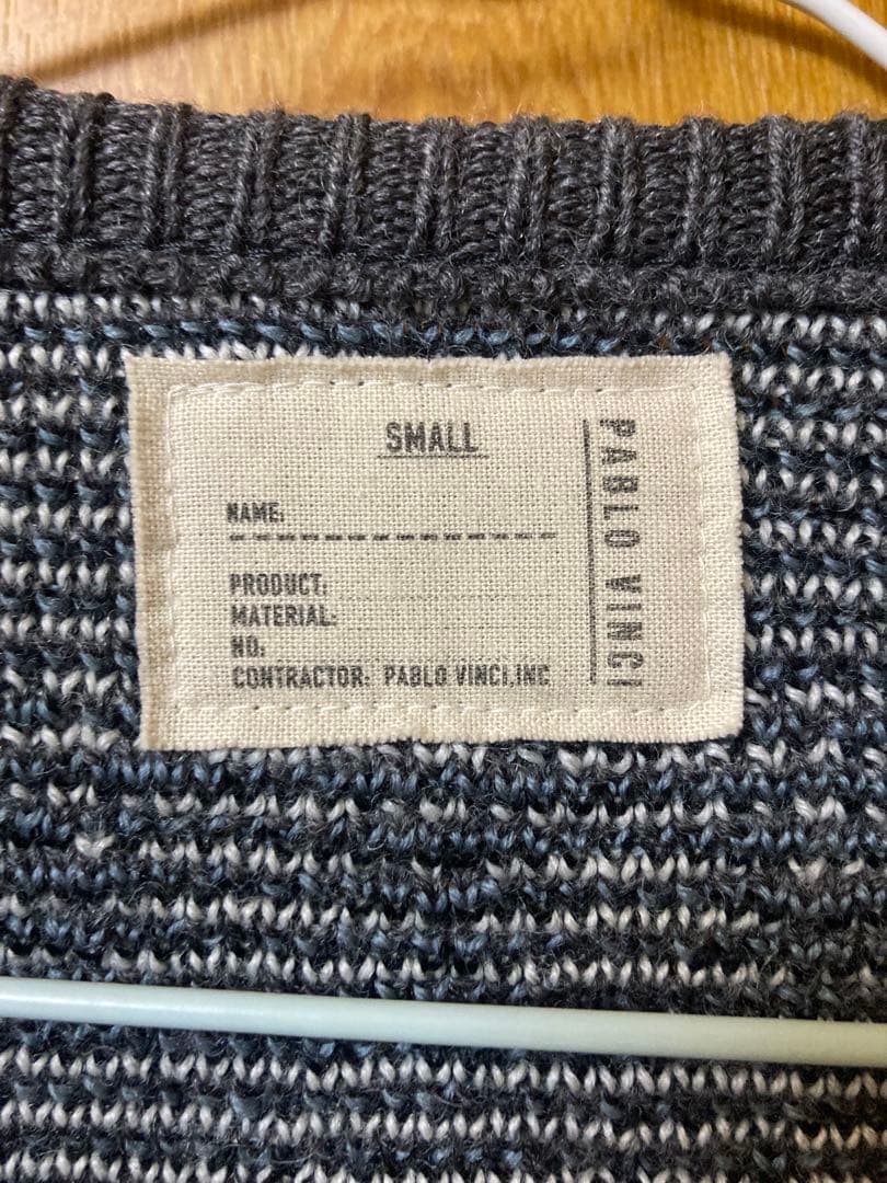 pablo vinci Zip knit cardigan Sサイズ