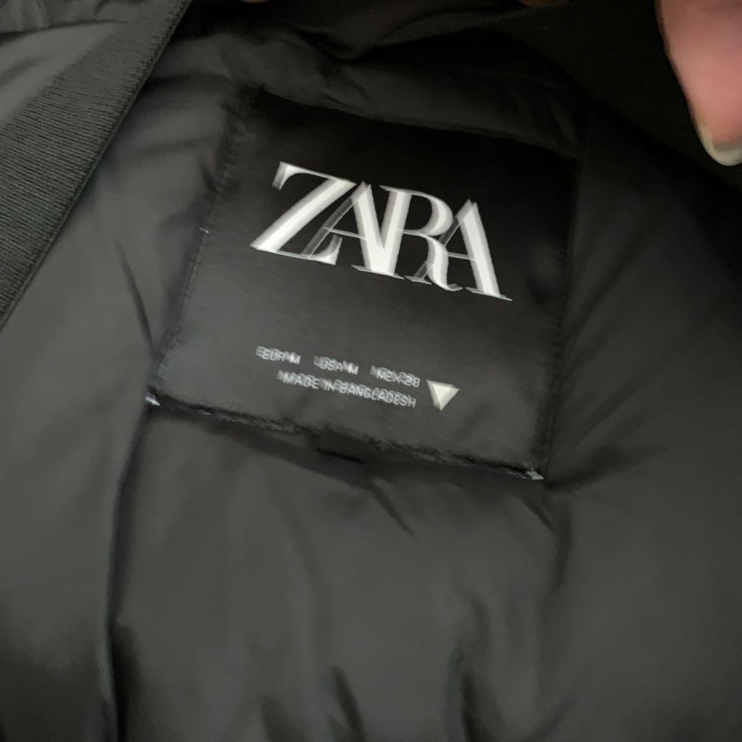 【新品　試着のみ】ZARA ロング丈ウォーター&ウインドプロテクションアノラック