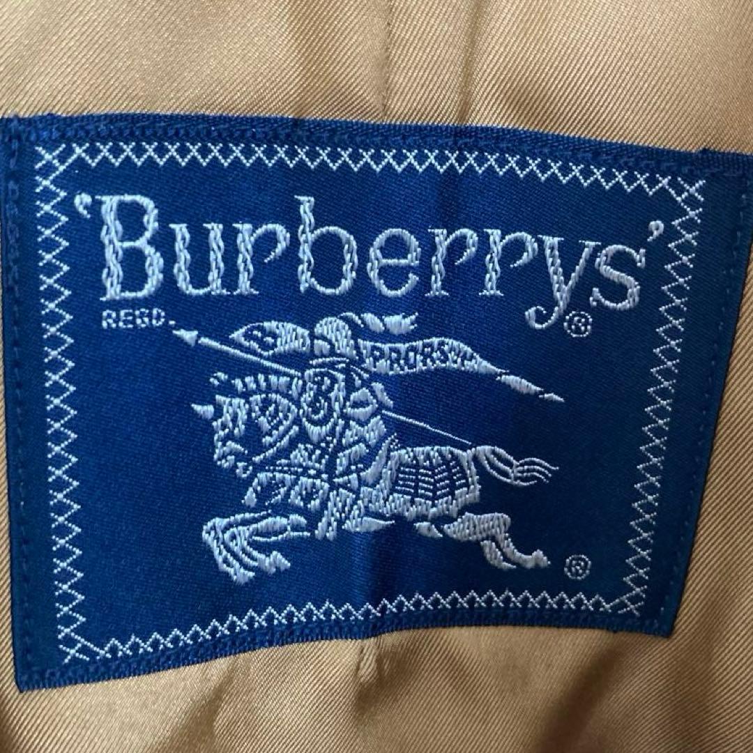 Burberrys ステンカラーコート ベージュ 裏地チェック柄 C-TK83