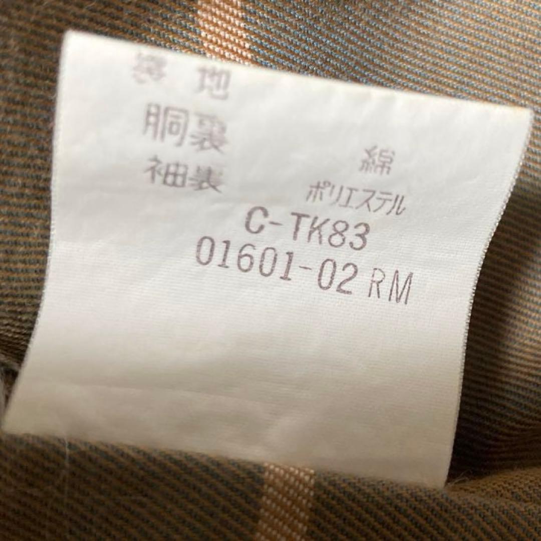 Burberrys ステンカラーコート ベージュ 裏地チェック柄 C-TK83