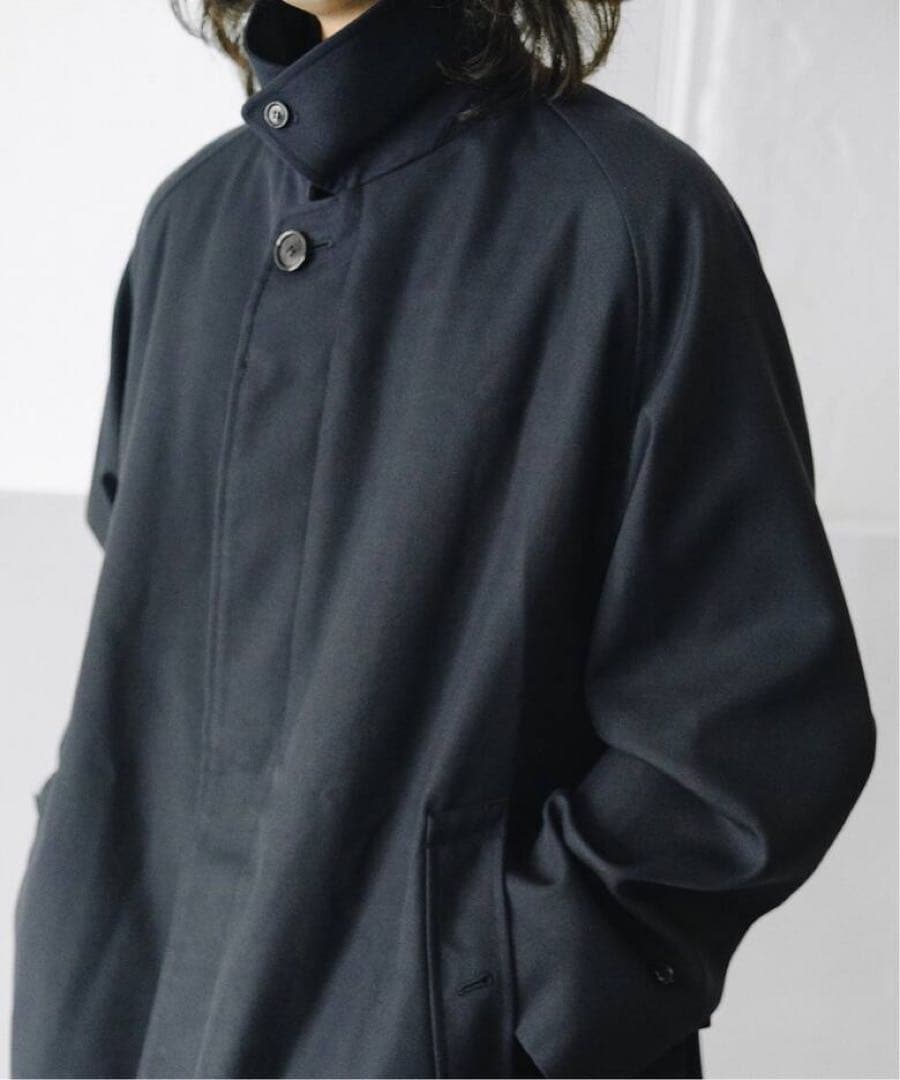 美品 24AW L'ECHOPPE LE ウールバルカラーコート
