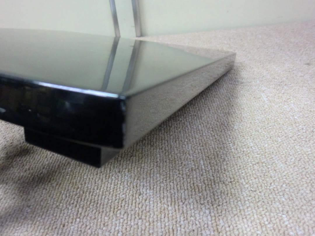 【中古品】茶道具 末廣棚　千家 裏千家 棚物 檜扇 漆器 塗り物