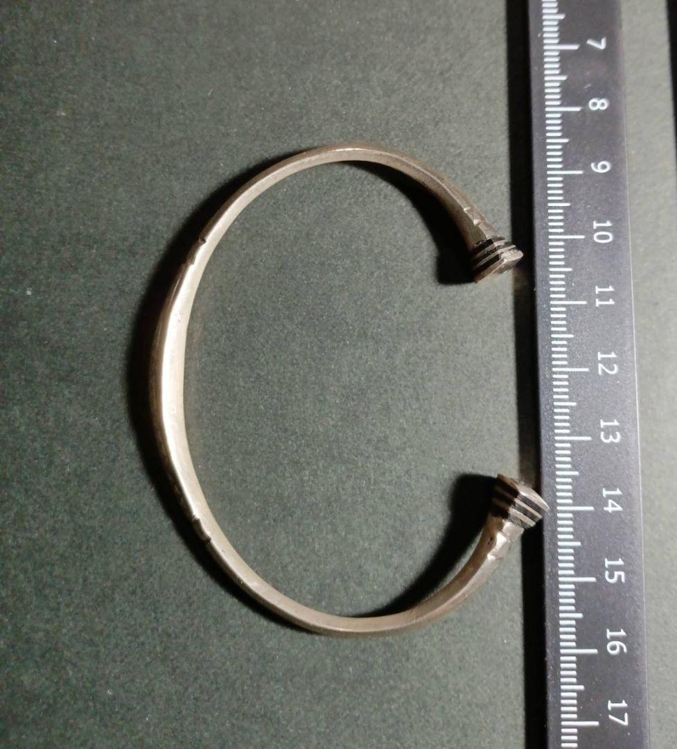 希少　トゥアレグ族　バングル　エボニー　エスニック　アクセサリー