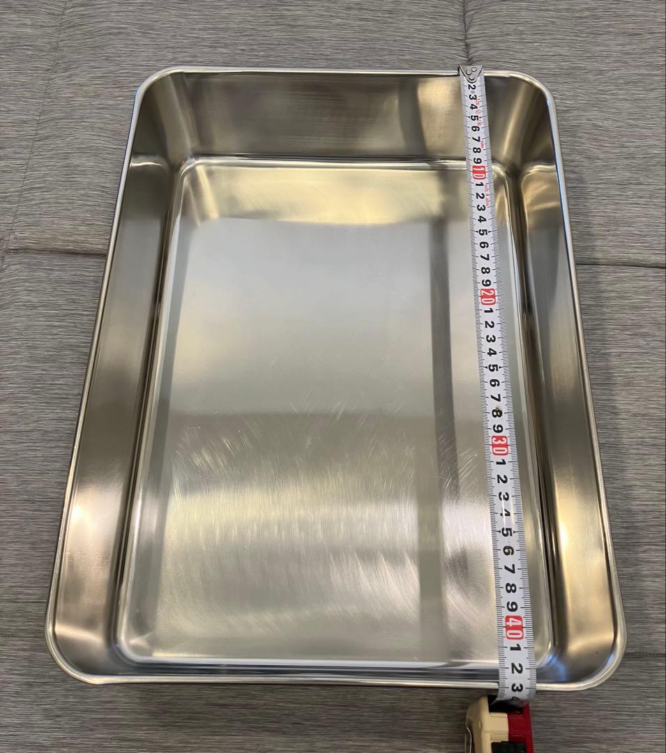 クローバー業務用ステンレス深型組バット 4・6・8・10・11号 5個セット