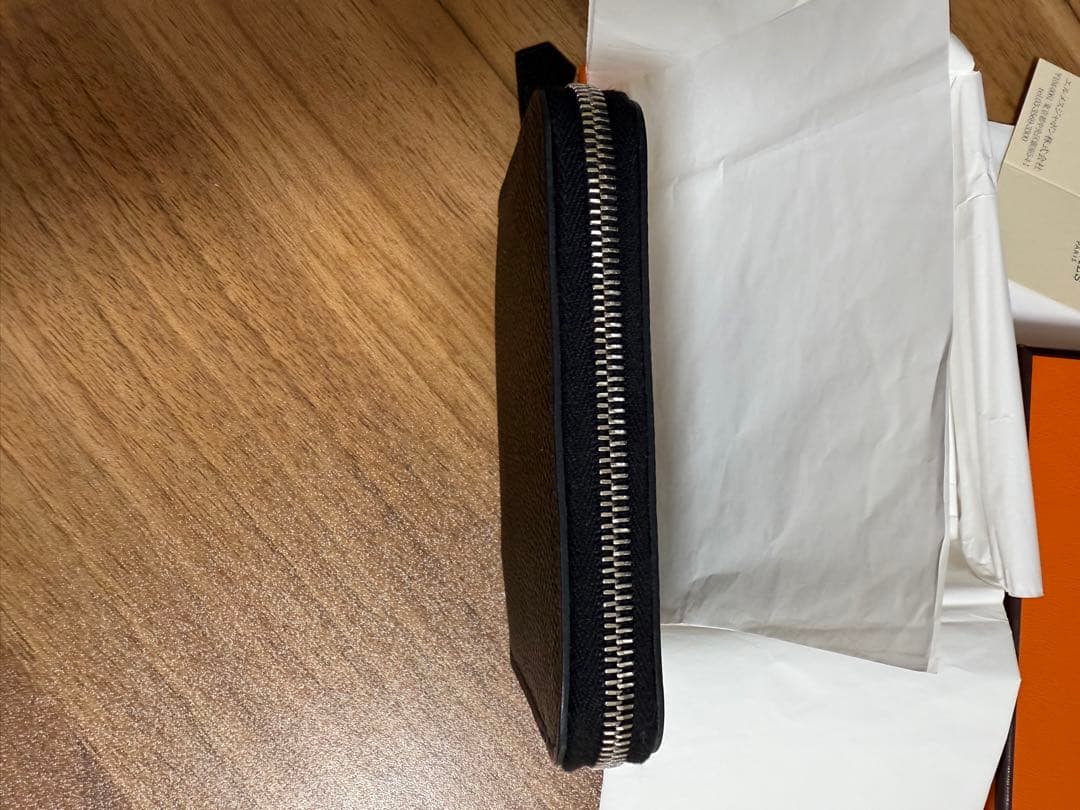 新品同様 激レア HERMES アザップコンパクト オールレザー カードケース