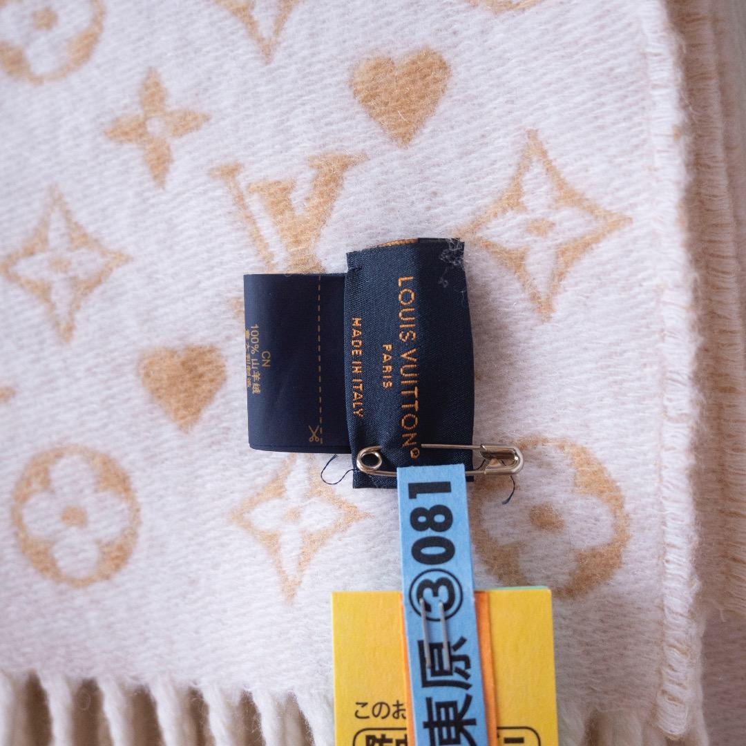 LOUIS VUITTON ルイヴィトン カシミヤマフラー