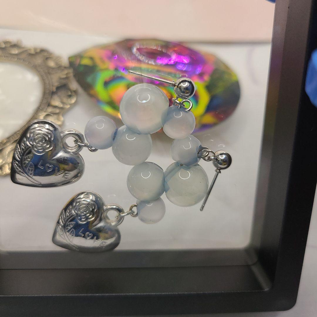 ハンドメイドピアス1738