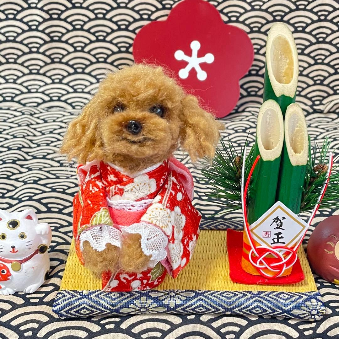 お見本です 振袖 トイプードル ヨーキー シーズー マルチーズ