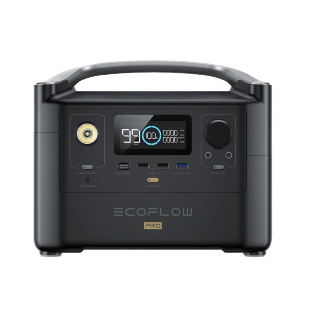 値下げ‼︎未使用　EcoFlow  600 Pro ポータブル電源