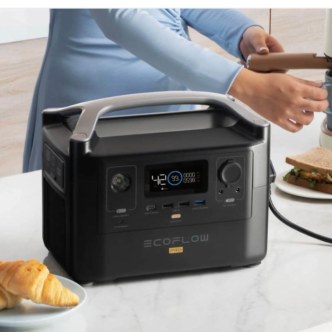 値下げ‼︎未使用　EcoFlow  600 Pro ポータブル電源
