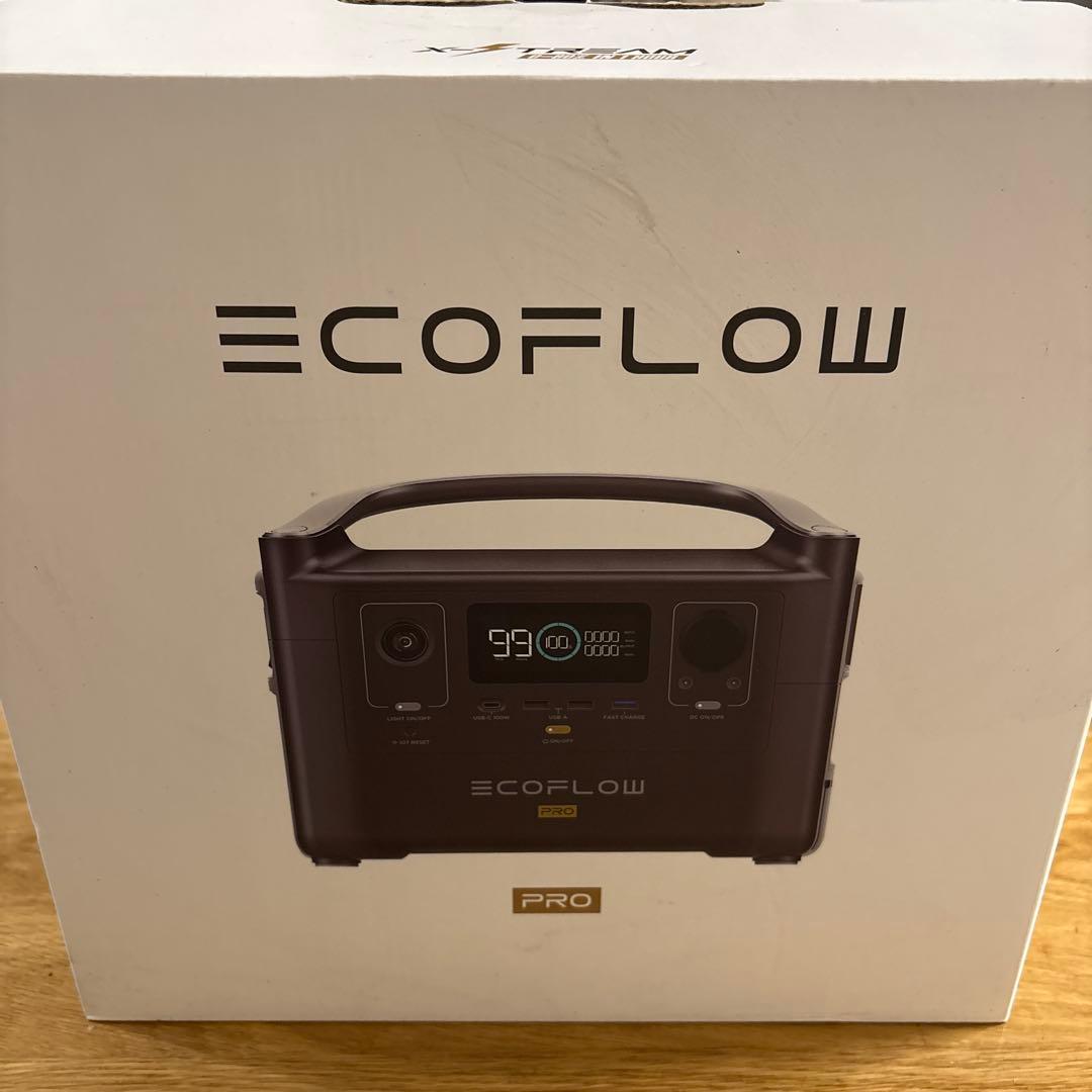 値下げ‼︎未使用　EcoFlow  600 Pro ポータブル電源