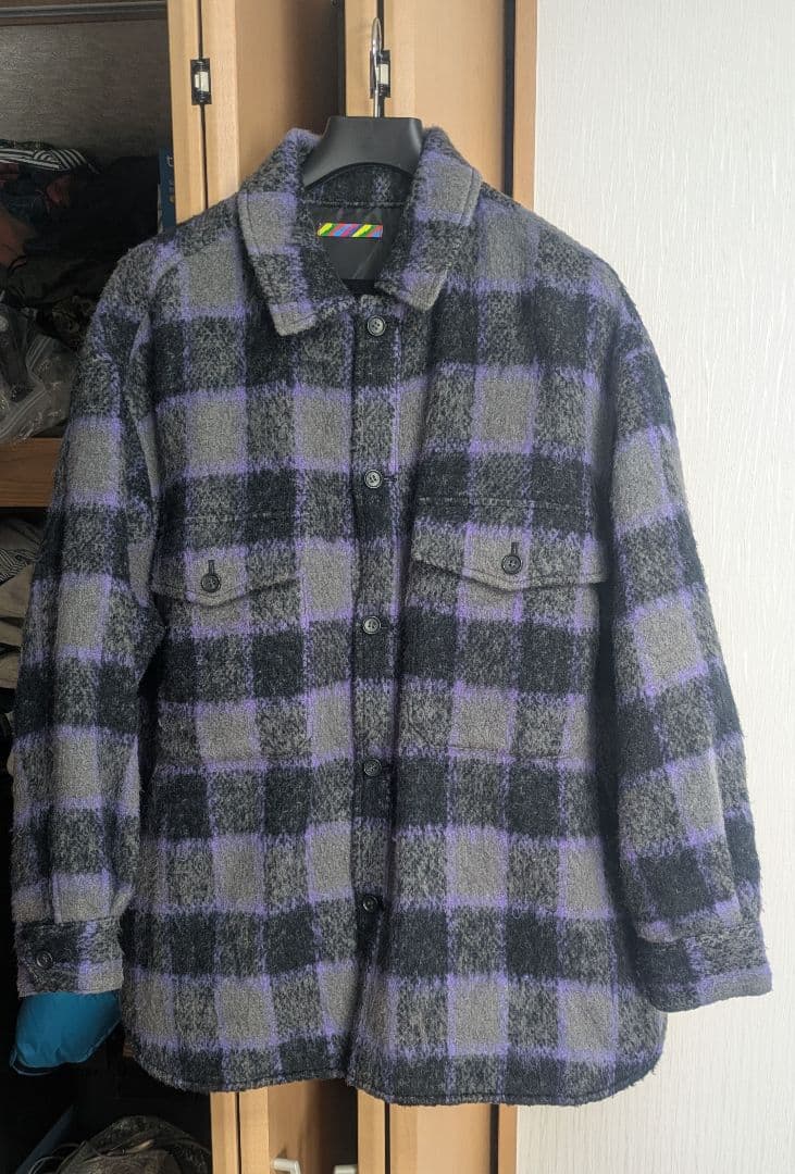 is-ness イズネス NU CPO SHIRT JACKET Lサイズ