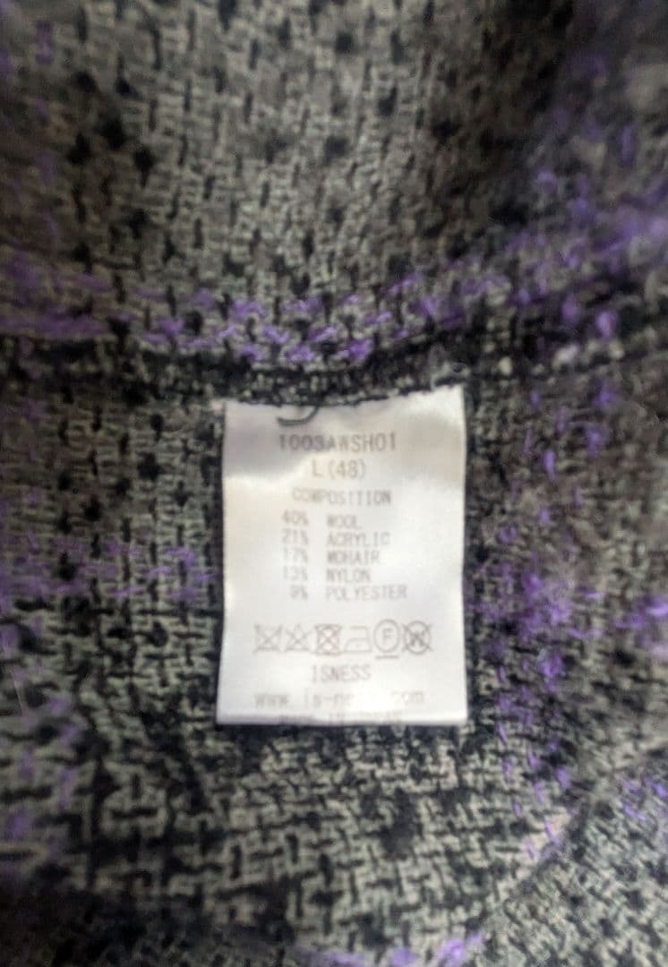 is-ness イズネス NU CPO SHIRT JACKET Lサイズ