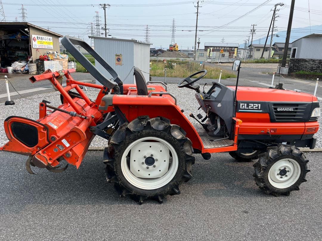グランド GL221 耕運機付きトラクター
