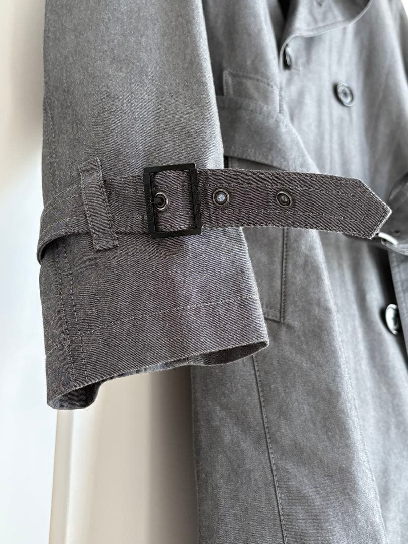 BLACK LABEL クレストブリッジ　グレー トレンチコート