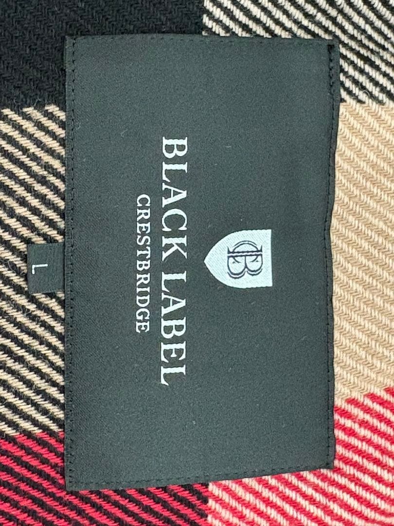 BLACK LABEL クレストブリッジ　グレー トレンチコート