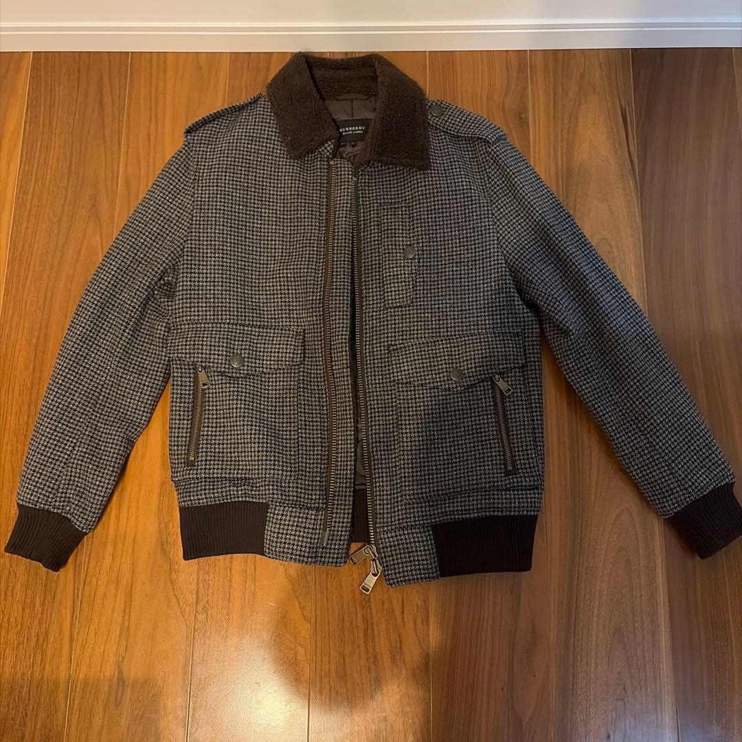正規品BURBERRY BLACK LABEL チェックジャケットLサイズ