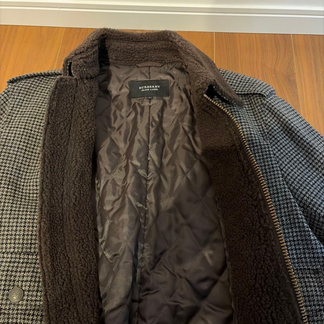 正規品BURBERRY BLACK LABEL チェックジャケットLサイズ