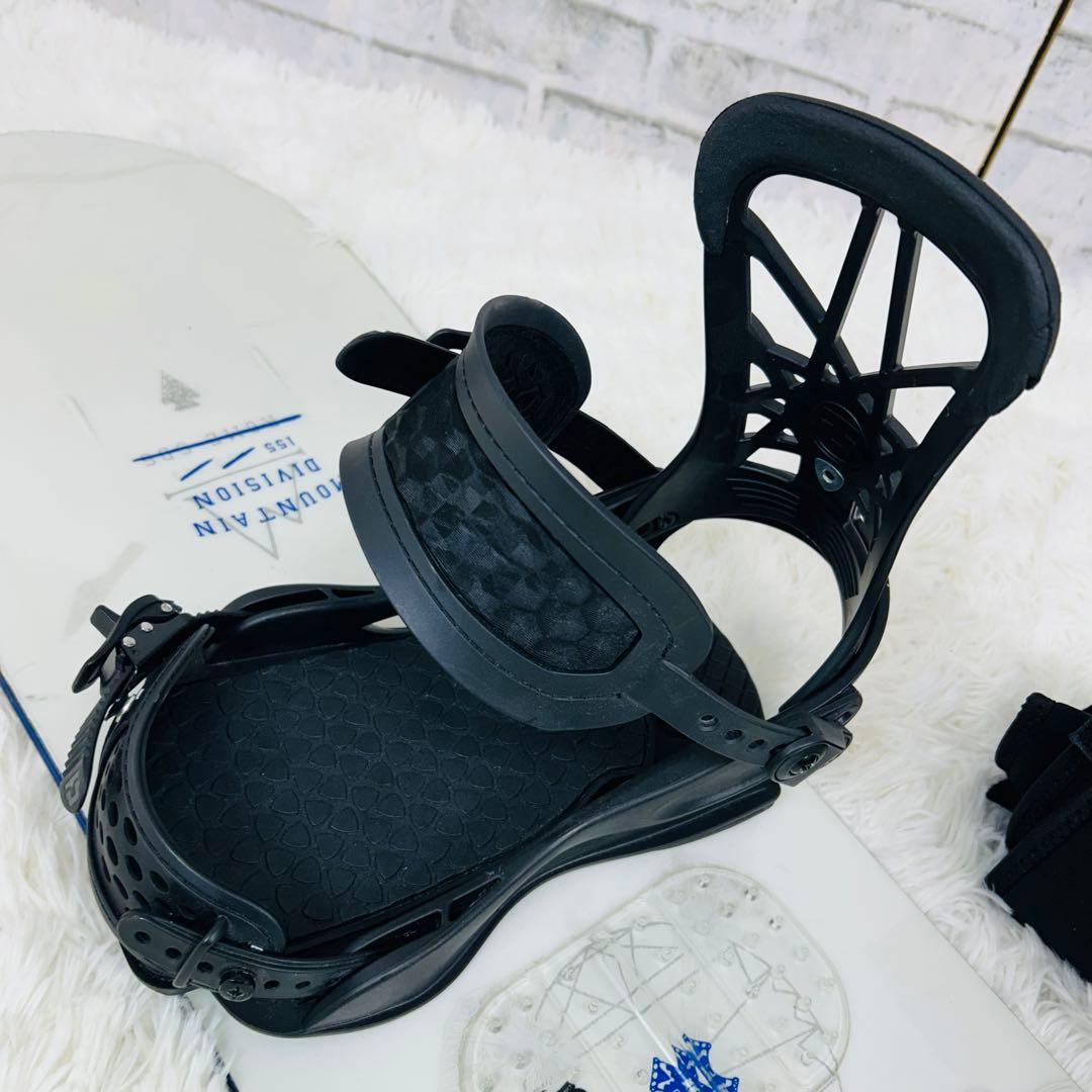 スノーボード ROME SDS ビンディング UNION 155cm カバー付き